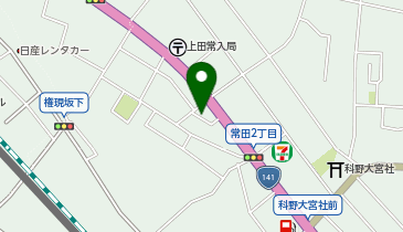 フレンドリープラザ上田SSの地図画像
