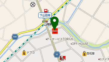 セルフトリアス前SSの地図画像