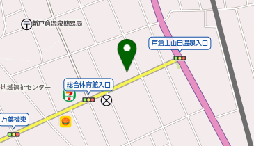 戸倉上山田SSの地図画像