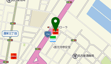 新港陽町SSの地図画像