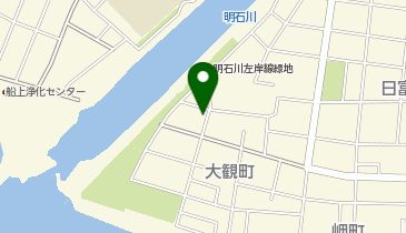 明石港SSの地図画像