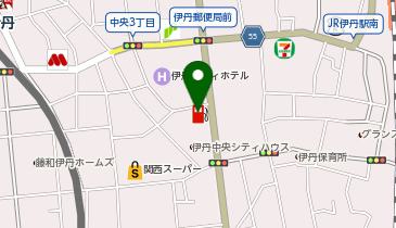 伊丹中央SSの地図画像