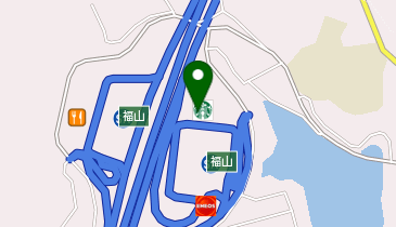 山陽自動車道(下り)福山サービスエリアSSの地図画像