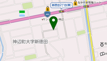 徳田SSの地図画像