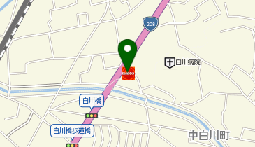 ふれあいプラザ白川SSの地図画像