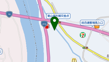 セルフイオン三光SSの地図画像