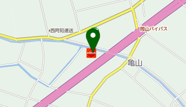 セルフ早島インター上り線SSの地図画像