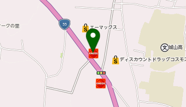 赤岡SSの地図画像