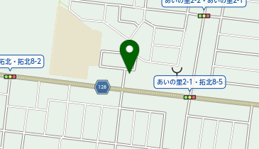 トップロードあいの里セルフSSの地図画像