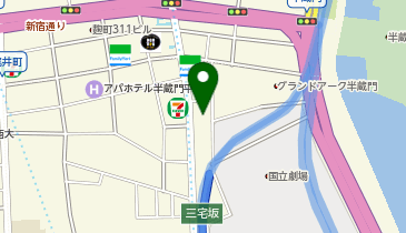 半蔵門SSの地図画像