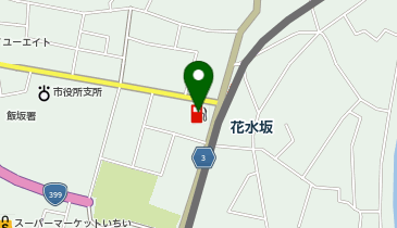 飯坂SSの地図画像