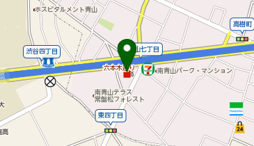 高樹町SSの地図画像