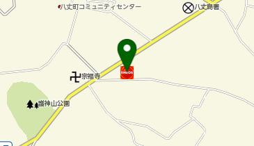 八丈SSの地図画像