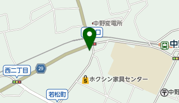 北信州中野SSの地図画像