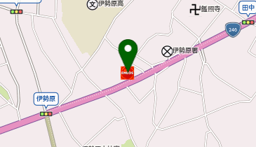 セルフ伊勢原SSの地図画像