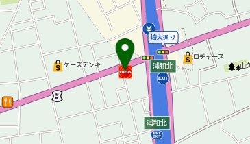 セルフスマイル埼大通り店の地図画像