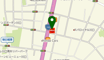 川口SSの地図画像