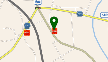 金田SSの地図画像