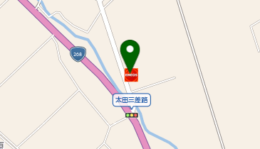 郡山SSの地図画像