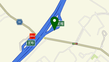 中国道(下り)王司パーキングエリアSSの地図画像