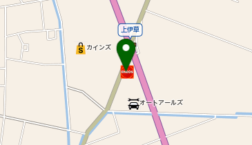 川島モール店の地図画像