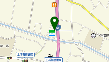 Dr.Driveセルフ土浦SSの地図画像