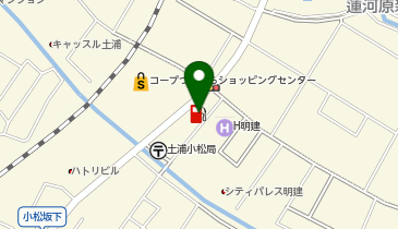 セルフ土浦駅東SSの地図画像