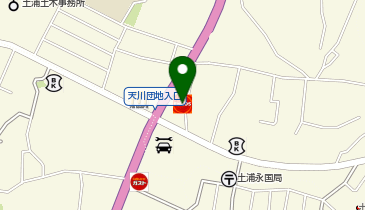 セルフ土浦天川SSの地図画像