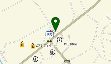 セルフ小川SSの地図画像