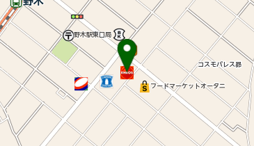 セルフ野木丸林店の地図画像