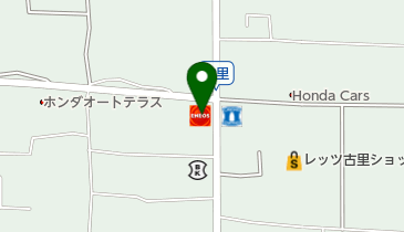 上田東セルフSSの地図画像