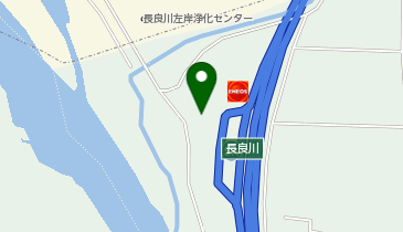 東海北陸自動車道(下り)長良川サービスエリアSSの地図画像