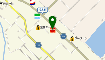 岸和田今木SSの地図画像