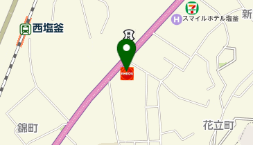 塩釜SSの地図画像