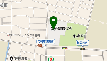 セルフ尼崎SSの地図画像