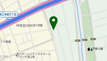 芦屋SSの地図画像