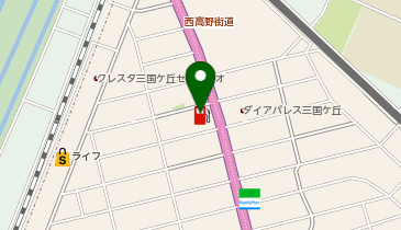 百舌鳥SSの地図画像