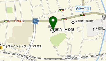 セルフ長田野SSの地図画像