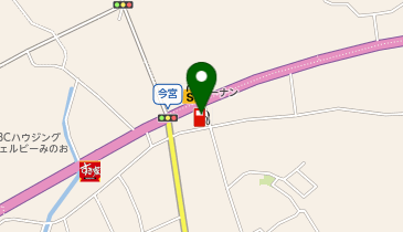 箕面SSの地図画像