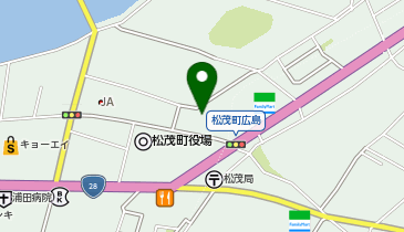 セルフ松茂SSの地図画像