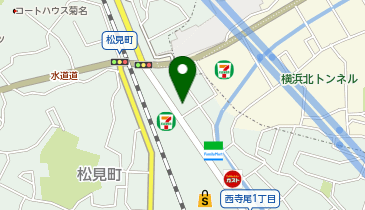 EneJet西寺尾SSの地図画像