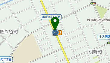 トレンディー豊川SSの地図画像