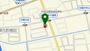 EneJetセルフ尾張旭SSの地図画像