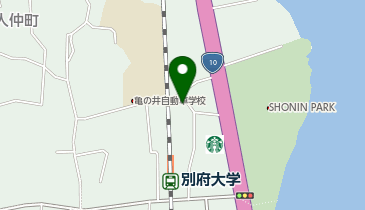 セルフ別府SSの地図画像