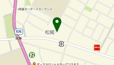 スーパーセルフ307日野SSの地図画像