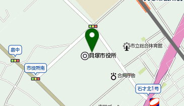 セルフ貝塚中央SSの地図画像