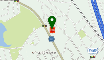 セルフ太宰府5号線SSの地図画像