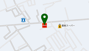 西豊浦SSの地図画像
