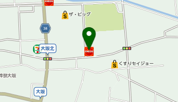 セルフ松本SSの地図画像