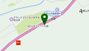 定山渓SSの地図画像